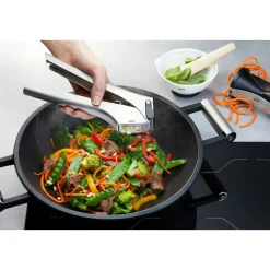 Gefu Küchenpressen|Messer & Co. Entdecken|Knoblauchpresse Garlico 20 cm silber