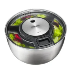 Salatschleuder 27 cm Speedwing edelstahl<Gefu Discount