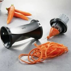 Gefu Salat Zubehör|Messer & Co. Entdecken|Spiralschneider Spirelli 2.0 schwarz