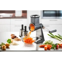 Trommelreibe Transforma 4-tlg. schwarz<Gefu New