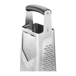 Gefu Messer & Co. Entdecken|Kochwelt Entdecken|Vierkantreibe V-Cut 28 cm silber