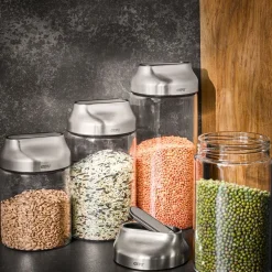 Gefu Vorratsdosen|Vorratsdose 2er-Set Kippo klar