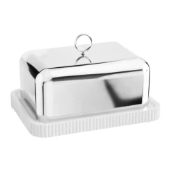 Butterdose 250 g Bernadotte edelstahl<Georg Jensen Outlet
