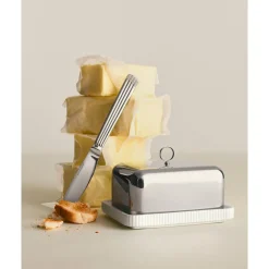 Butterdose 250 g Bernadotte edelstahl<Georg Jensen Outlet