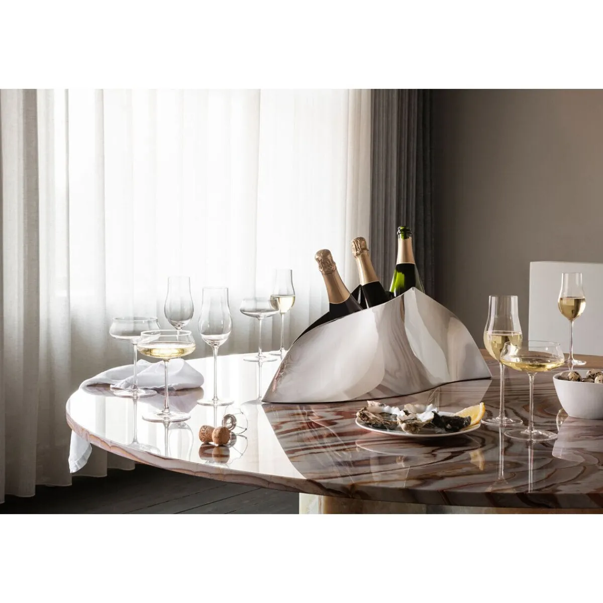 Cocktailglas 2er-Set Bernadotte klar<Georg Jensen Online