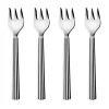 Georg Jensen Kuchengabeln|Kuchengabel 4er-Set Bernadotte Edelstahl glänzend