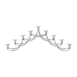 Menora 39x6x14 cm Harmony edelstahl<Georg Jensen Clearance