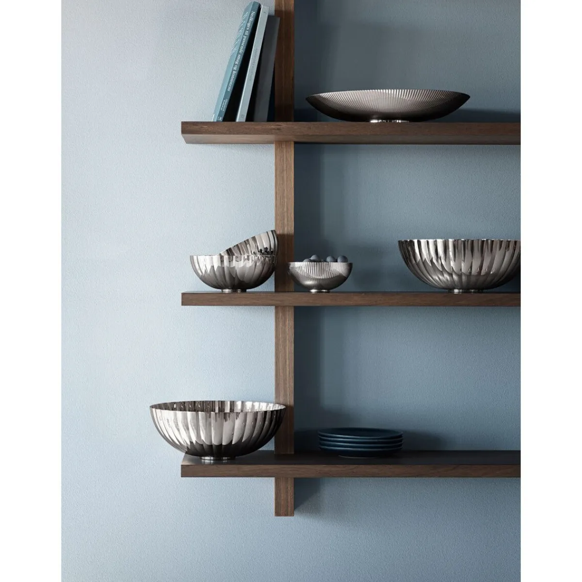 Schale 26 cm Bernadotte edelstahl<Georg Jensen Sale