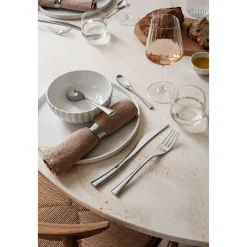 Georg Jensen Weihnachten|Schalen|Schale 2er-Set Bernadotte weiß