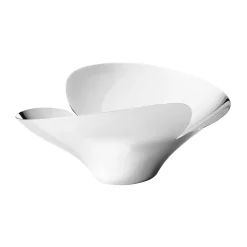 Georg Jensen Neuheiten|Weihnachten|Schale 35x26 cm Bloom edelstahl