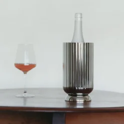 Georg Jensen Neuheiten|Weihnachten|Weinkühler 22 cm Bernadotte edelstahl