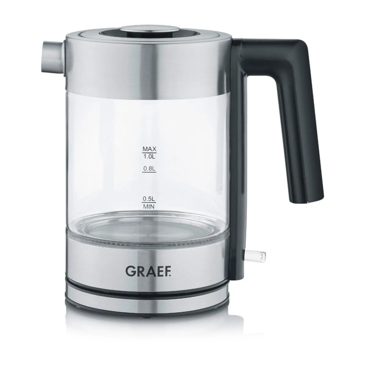 Glaswasserkocher WK300 1,0 l 2000 W Young Line klar<Graef Discount