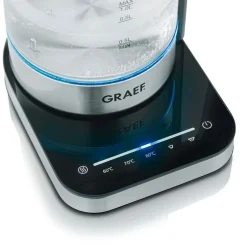 Glaswasserkocher WK350 1,0 l 2000 W klar<Graef Clearance