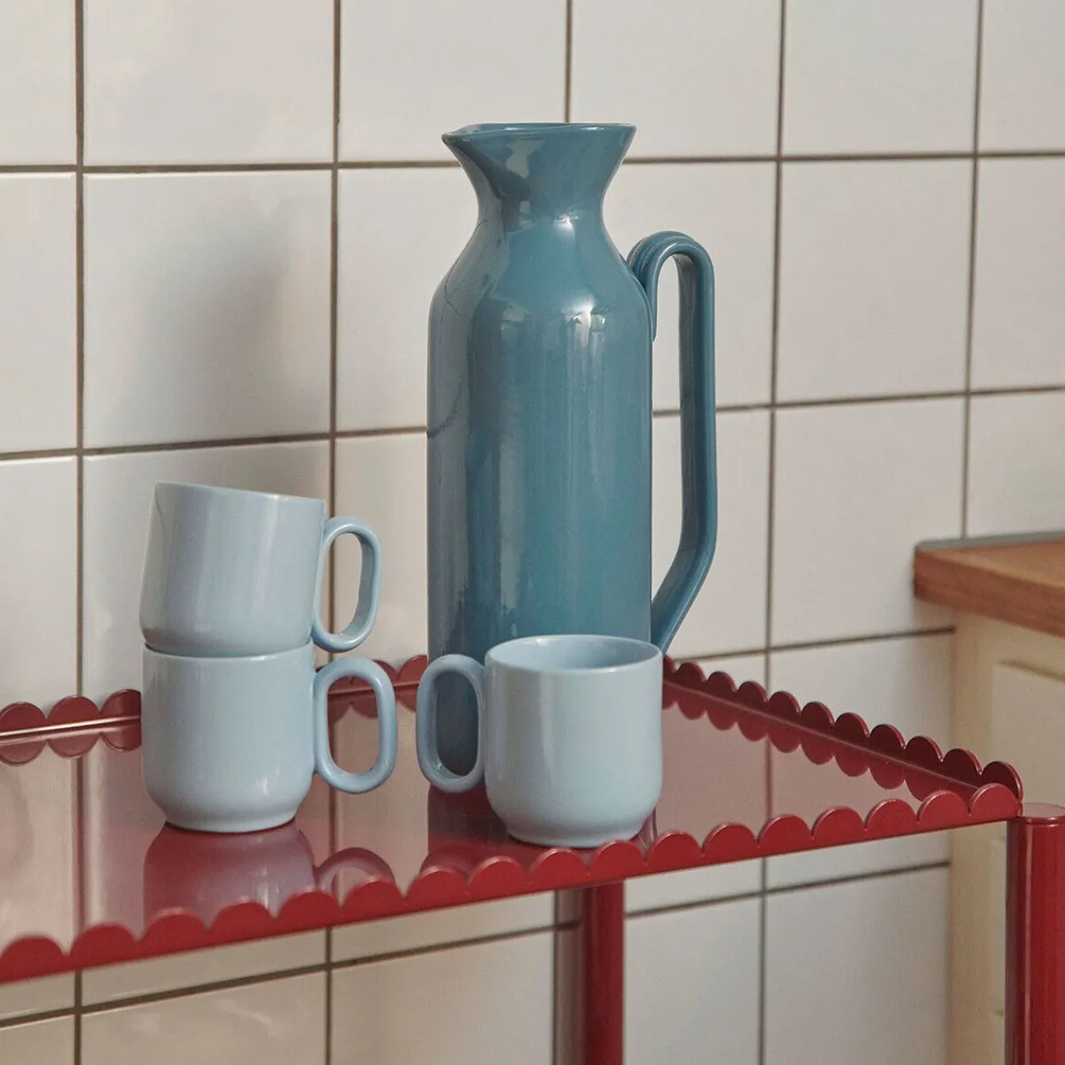 Hay Krüge|Krug 2,0 l Barro dunkelblau