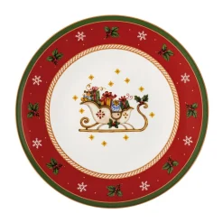 Plätzchenteller 31 cm Happy Wintertime<Hutschenreuther Best
