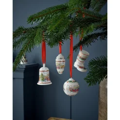 Hutschenreuther Weihnachten|Porzellanglocke 8 cm Sammeledition Weihnachten Weihnachtsglocke 2023