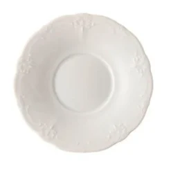 Tee-Untertasse 15 cm Baronesse Weiss<Hutschenreuther Discount