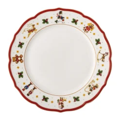 Hutschenreuther Weihnachten|Teller flach 27 cm Happy Wintertime Red
