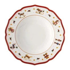 Teller tief 24 cm Happy Wintertime Red<Hutschenreuther