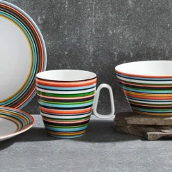 Iittala Kaffeetassen|Henkelbecher 0,4 l Origo orange