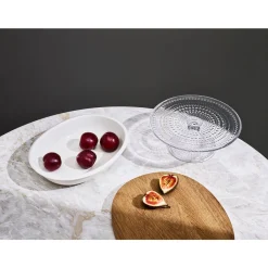 Iittala Weihnachtsbäckerei|Weihnachtsbäckerei|Kuchenplatte 32 cm Kastehelmi klar