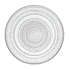Teller 32 cm Kastehelmi klar<Iittala Hot