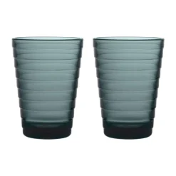 Iittala Halloween|Trinkglas 2er-Set 0,33 l Aino Aalto Dark Grey