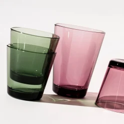 Trinkglas 2er-Set 0,21 l Kartio Tannengrün<Iittala