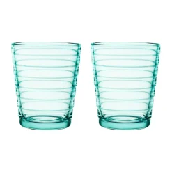 Iittala Saftgläser|Trinkglas 2er-Set 0,22 l Aino Aalto Wassergrün