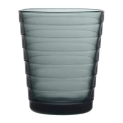 Iittala Spanischer Sommerurlaub|Halloween|Trinkglas 2er-Set 0,22 l Aino Aalto Dark Grey