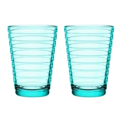 Iittala Saftgläser|Weihnachten|Trinkglas 2er-Set 0,33 l Aino Aalto Wassergrün