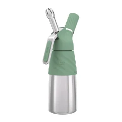 ISI Weihnachten|Backzubehör|Saucen-/ Schlagsahnebereiter Creative Whip 0,5 l Premium grün