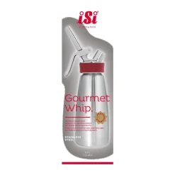 Saucen-/Schlagsahnebereiter Gourmet Whip 0,5 l edelstahl<ISI Online