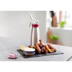 Saucen-/Schlagsahnebereiter Gourmet Whip 0,5 l edelstahl<ISI Online