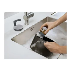 Abwaschbürste Palm Scrub 13 cm grau<Joseph Joseph Sale