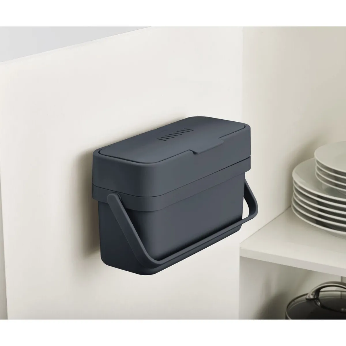 Joseph Joseph Mülleimer|Bioabfalleimer 4,0 l Compo graphit