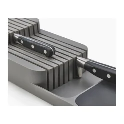 Joseph Joseph Messerblöcke|Messeraufbewahrung 39 cm DrawerStore grau