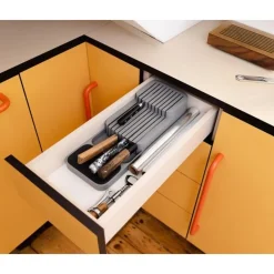 Joseph Joseph Messerblöcke|Messeraufbewahrung 39 cm DrawerStore grau