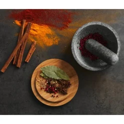 Mörser granit mit Bambusdeckel Dash<Joseph Joseph Clearance