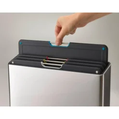 Joseph Joseph Schneidebretter Aus Kunststoff|Einmachen & Fermentieren|Schneidebrett-Set 5-tlg. Folio edelstahl