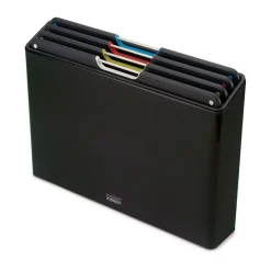 Joseph Joseph Messer & Co. Entdecken|Schneidebretter Aus Kunststoff|Schneidebrett-Set 5-tlg. Folio schwarz