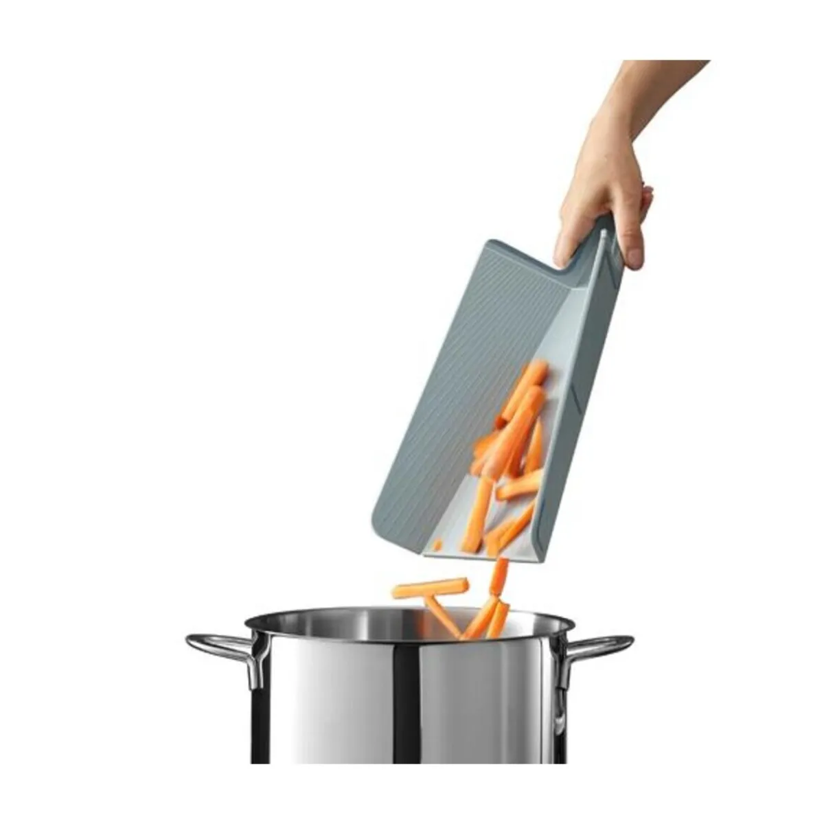 Joseph Joseph Schneidebretter Aus Kunststoff|Schneidebrett faltbar 45x26 cm Chop2Pot Plus blassblau