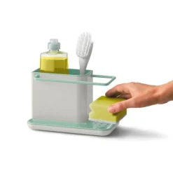 Spülenorganizer 19x13 cm Caddy Light Stone Sage<Joseph Joseph Sale