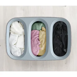 Joseph Joseph 20 Jahre Tischwelt|Bestseller|Wäschetrennkorb 90,0 l Tota Trio grau