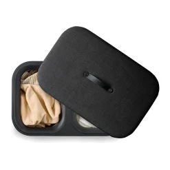 Wäschetrennkorb 90,0 l Tota Twin Luxe schwarz<Joseph Joseph Best