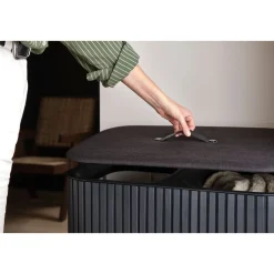 Wäschetrennkorb 90,0 l Tota Twin Luxe schwarz<Joseph Joseph Best