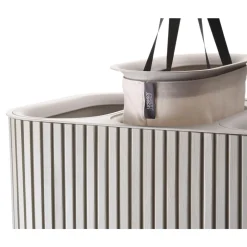 Wäschetrennkorb 90,0 l Tota Trio Luxe ecru<Joseph Joseph Best