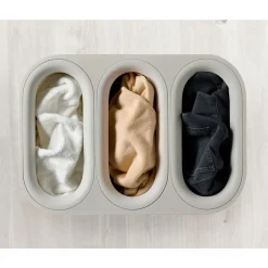 Wäschetrennkorb 90,0 l Tota Trio Luxe ecru<Joseph Joseph Best