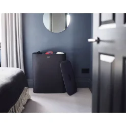 Joseph Joseph 20 Jahre Tischwelt|Bestseller|Wäschetrennkorb 90,0 l Tota Trio schwarz