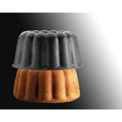 Kaiser Weihnachtsbäckerei|Weihnachtsbäckerei|Gugelhupfform 24 cm La Forme Plus schwarz